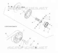 SYSTÈME DE TRANSMISSION, SECONDARY CLUTCH