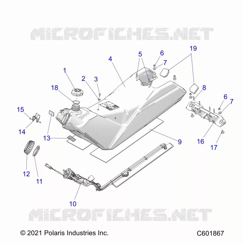 SYSTÃˆME D'ALIMENTATION, FUEL TANK ASM.