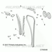CHAINE DE DISTRIBUTION AND TENSIONER