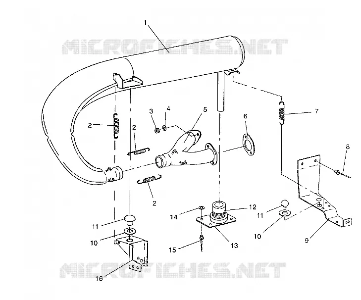 ECHAPPEMENT 440 / 0930760 and 440 SKS / 0930560 (4922932293026A)
