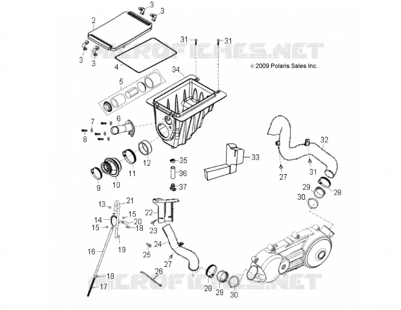 ENGINE, PRISE D'AIR SYSTEM