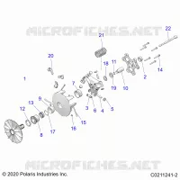 SYSTÃˆME DE TRANSMISSION, PRIMARY CLUTCH