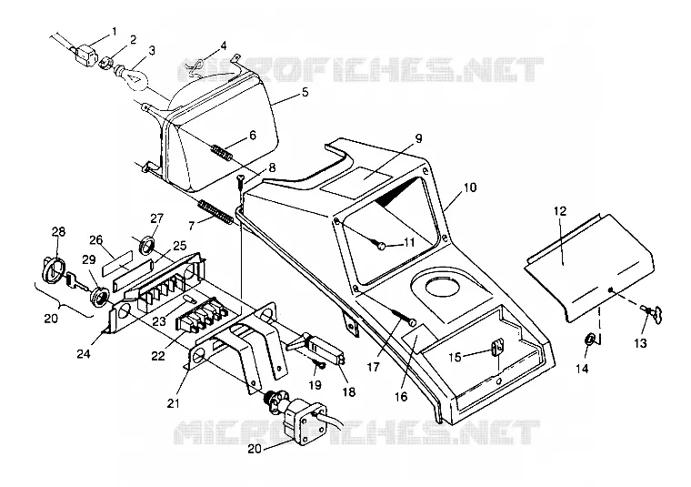 PHARE Sport 400L W958540 (4930133013A014)