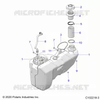 SYSTÃˆME D'ALIMENTATION, FUEL TANK