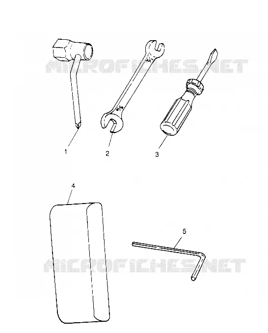 OUTILS  SLT 750 B954170 (4930563056B013)