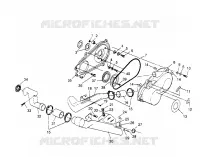 COUVERCLE D'EMBRAYAGE ASSEMBLY Sportsman 4x4 W958040 (4930403040C007)