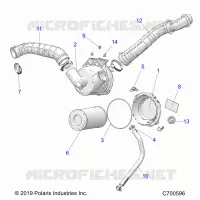 ENGINE, PRISE D'AIR SYSTEM