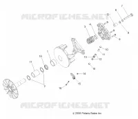 SYSTÈME DE TRANSMISSION, PRIMARY CLUTCH