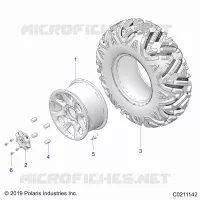 ROUES, REAR