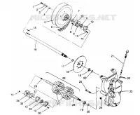SYSTÈME DE TRANSMISSION CLASSIC TOURING 0963365 AND EUROPEAN CLASSIC TOURING E963365 (4933623362B010)