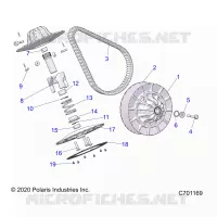 SYSTÃˆME DE TRANSMISSION, SECONDARY CLUTCH
