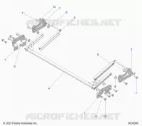 CAPOT HINGE ASM.