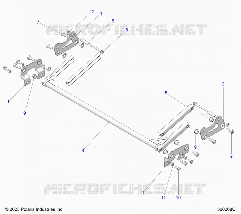 CAPOT HINGE ASM.