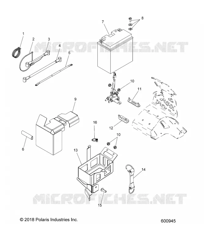 BATTERIE/BOX AND CABLES