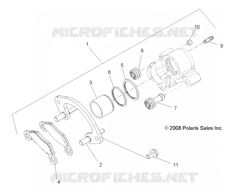 FREIN AVANT CALIPER
