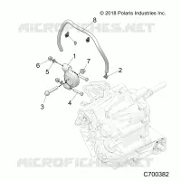 DRIVE TRAIN, MAIN SUPPORT PONT