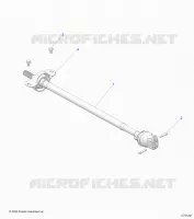 SYSTÃˆME DE TRANSMISSION, FRONT PROP SHAFT