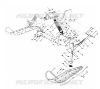 SUSPENSION AVANT AND SKI SUPERTRAK (4915871587007A)