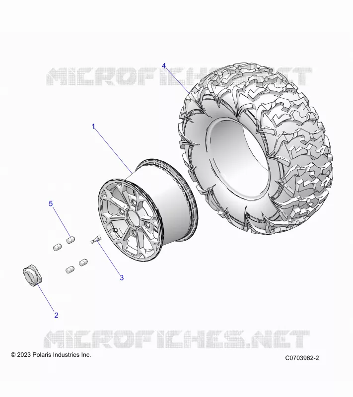 ROUES, REAR