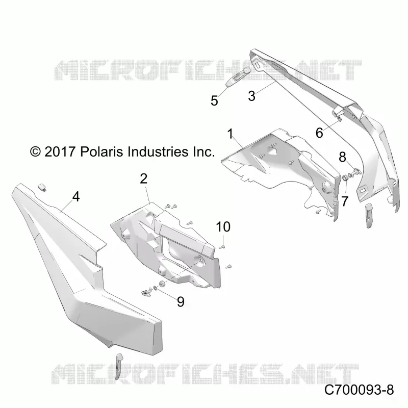 CARROSSERIE ARRIERE FENDERS