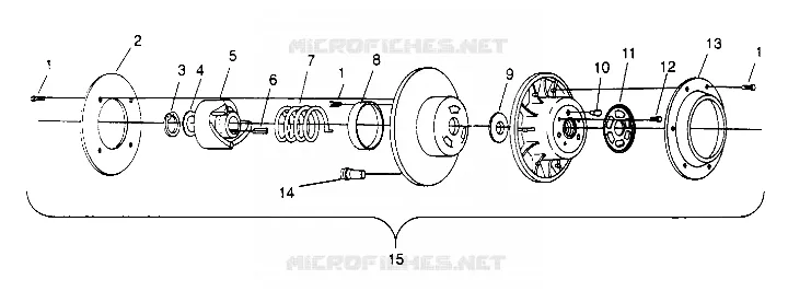 EMBRAYAGE DE TRANSMISSION CLASSIC 0952865 (4929072907C002)