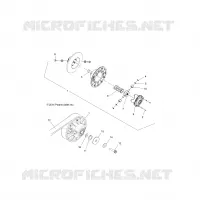 SYSTÈME DE TRANSMISSION, SECONDARY CLUTCH
