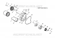 CARTERS MOTEUR COVER, RH