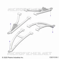 SUSPENSION AVANT A-ARMS