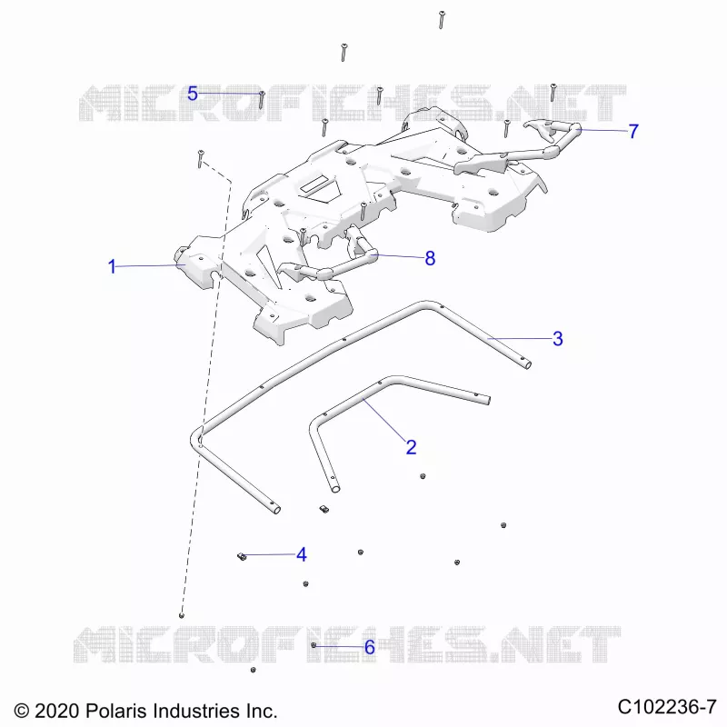 CARROSSERIE ARRIERE RACK AND HAND GRIPS