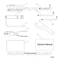 REFERENCE, MANUEL DU PROPRIETAIRE AND TOOL KIT