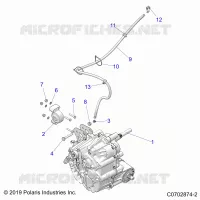 SYSTÃˆME DE TRANSMISSION, MAIN GEARCASE MOUNTING