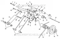 BRAS DE SUSPENSION ARRIERE 600 XCR 0975677, 600 XCR SE H975677 AND EUROPEAN 600 XCR SE (4937963796B014)