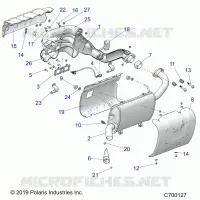 ENGINE, ECHAPPEMENT