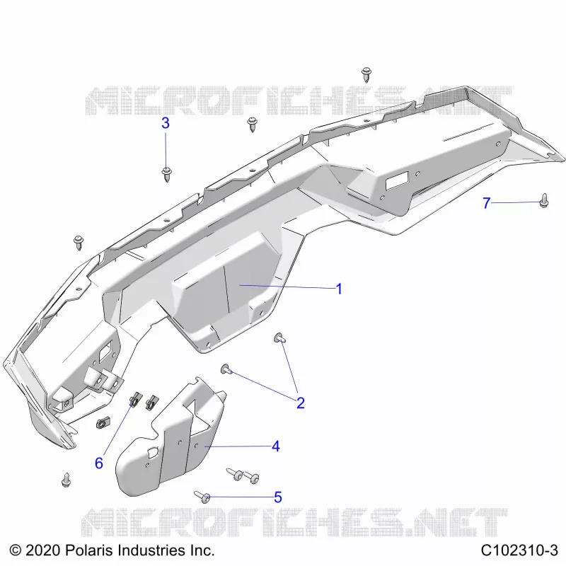 CARROSSERIE ARRIERE BUMPER