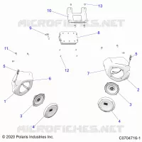 ELECTRICITE, AUDIO, SPEAKERS, RIDE COMMAND