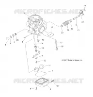MOTEUR, CARBURATEUR, LOWER