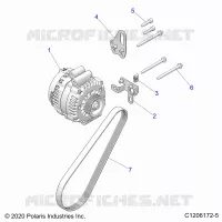 ENGINE, ALTERNATEUR
