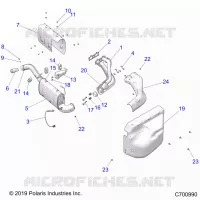 ENGINE, ECHAPPEMENT