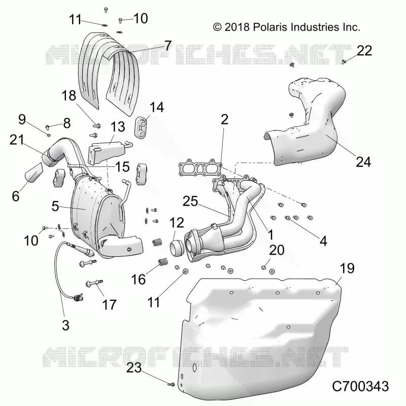 ENGINE, ECHAPPEMENT
