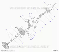 SYSTÃˆME DE TRANSMISSION, PRIMARY CLUTCH