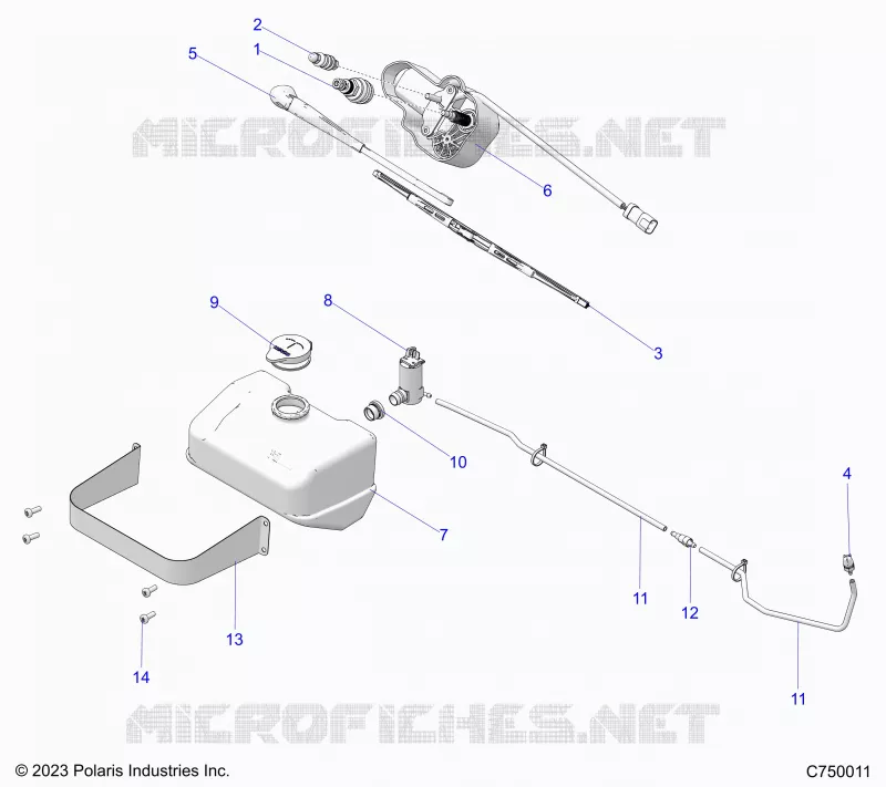 ELECTRICITE, WINDSHIELD WIPER AND BOTTLE