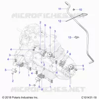 ENGINE, MOUNTING AND SUPPORT TRANSMISSION