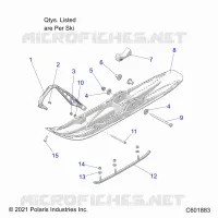 STEERING, SKI ASM. (INTL)