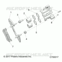FREIN AVANT CALIPER