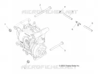 SYSTÈME DE TRANSMISSION, GEARCASE MOUNTING, REAR