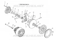 EMBRAYAGE DE TRANSMISSION (ELECTRIC START MODELS)