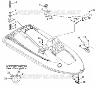 CONDUIT D'ADMISSION SL 700 B974071, Intl. SL 700 I974071, SL 700 Deluxe B974072 a (4940874087A007)