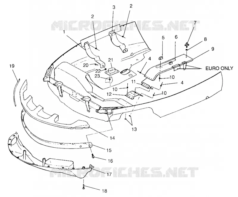 NOSEPAN 600 XCR SP 0965677 and EUROPEAN 600 XCR SP E965677 (4932063206A008)
