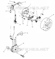 STATOR ASSEMBLY WIDETRAK LX 0952064 and  EUROPEAN WIDETRAK LX E952064 (4928942894D001)