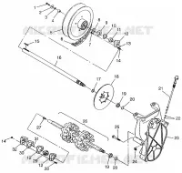 SYSTÈME DE TRANSMISSION 440 XC 0971760 (4937873787B009)